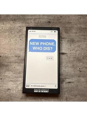 New Phone, Who Dis - Funniest Reply Wins Adult Party Game